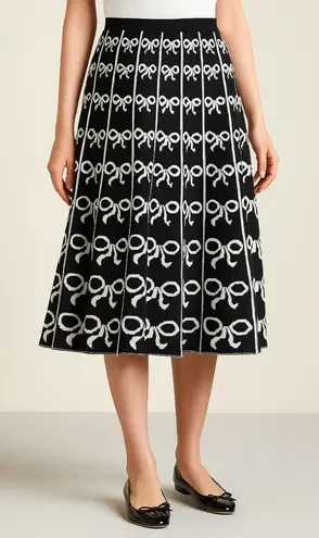 Grace Elements Women’s Reversible Bow Skirt 50%Wool 50% Acrylic size Small