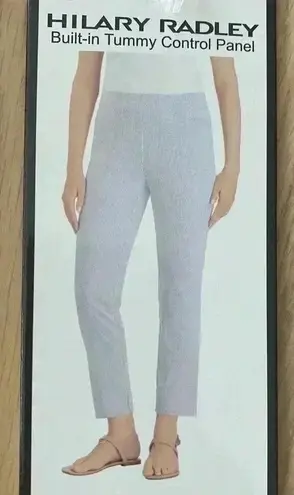 Hilary Radley 🆕 Seersucker Pull-On Ankle Pan XXL🆕