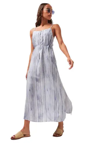 Travis Mathew Savanna Tank Dress in Indigo Multi, Size M, NWT