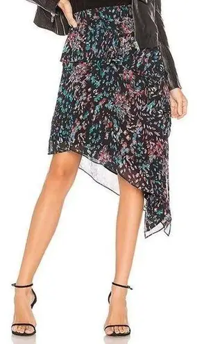 IRO  Blink Asymmetrical Skirt In Black