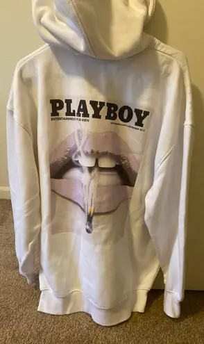 Missguided Playboy Oversized Hoodie