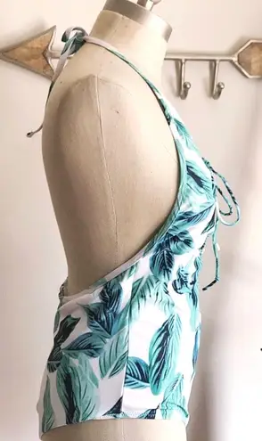 Boutique Palm Print One Piece 