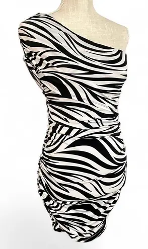 Sweet Storm Y2K Black and White Dress