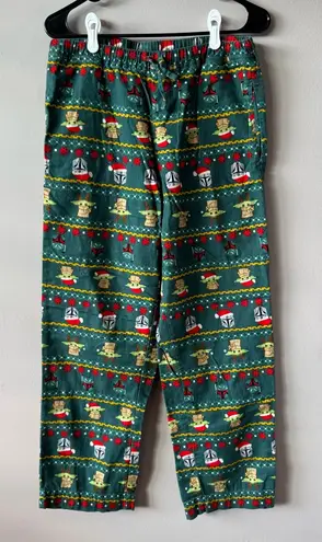 Hanna Andersson Star Wars Movie 100% Cotton Holiday Pajama Bottoms Size Small Red