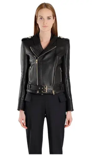 Balmain Perfecto Leather Jacket