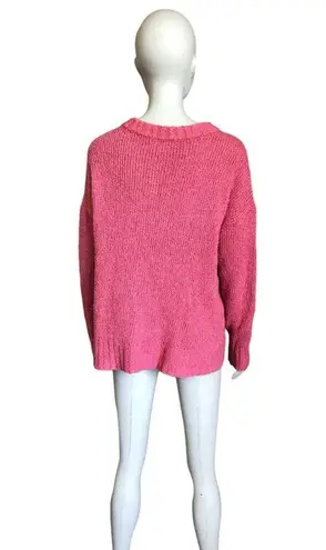 American Eagle  Red Jegging Fit Long Sleeve Sweater