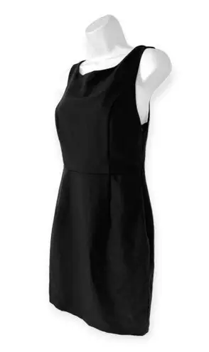 Lovely Day | Small | Sleeveless Square Neck Draped Back Little Black Dress