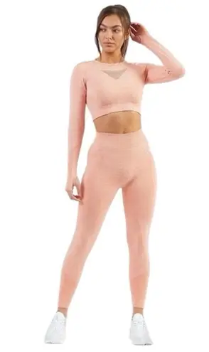 AYBL peach marl motion seamless leggings - medium