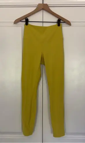 Lululemon  Align Pant 25" in Yellow Pear size 8 athletic leggings high rise yoga