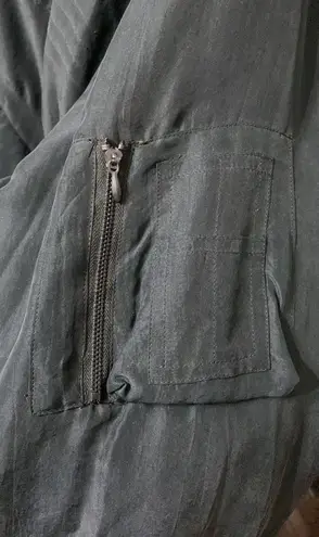 prAna Vintage Praino Black Silk doublelure jacket. Size Large