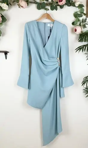 Elliatt NWT Corsican Blazer Mini Dress in Sky Blue Size Small