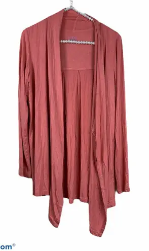 Logo layers Coral cardigan XS long sleeve