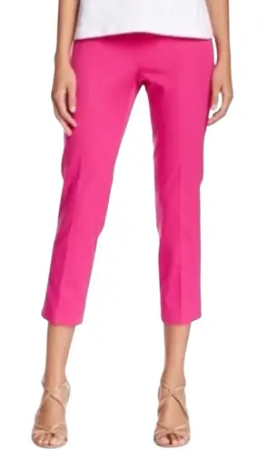 J. McLaughlin Pink High Waisted Cropped Pants 6