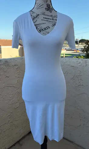 Cushnie et Ochs short sleeve bodycon dress w/ back cutouts size S small