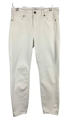 Pistola White High-Waisted Boyfriend Jeans Size 28