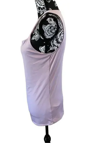 Edgely Wide Strap Cami Tank Top Summer Coastal Beach Formal Purple Size L