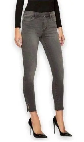 Sam Edelman NEW  The Kitten Mid Rise Skinny Ankle Jeans in Gray Size 16 33