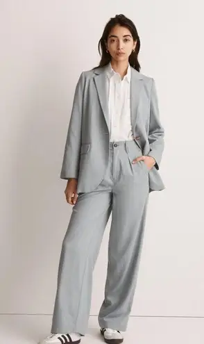 Madewell  The Neale Straight-Leg Pant in Drapeweave Overcast Size 2 2023 Office