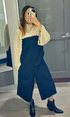 Marques Almeida all blue women aged jumpsuit denim/US4 Size XS