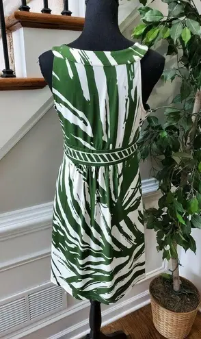 Apt. 9  Women's Green/White Maxi Dress Size PS