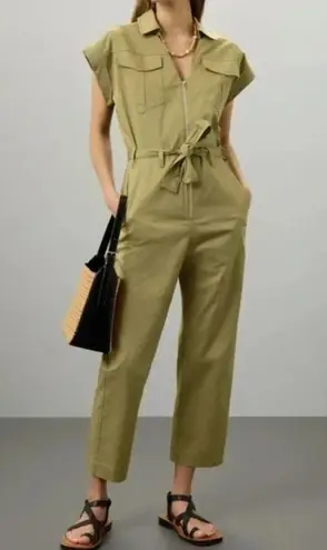 Marissa Webb X RTR Dolman Utility Jumpsuit Size 6 Green