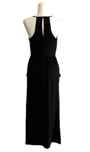 BCBGeneration  Midi Dress Sleeveless Draped Pockets Crossover Dress Size Small