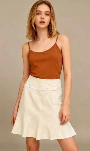 Apostrophe NWT Ivory Fit & Flare Skirt Size 6