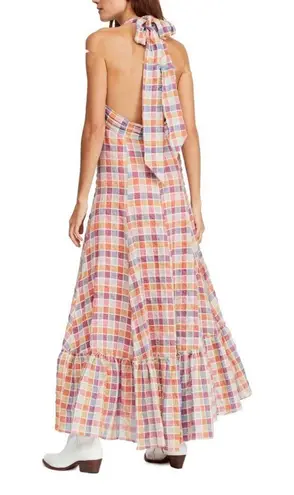 Free People Rainbow Dreams Maxi Dress Pastel Rainbow Combo (Size 0)