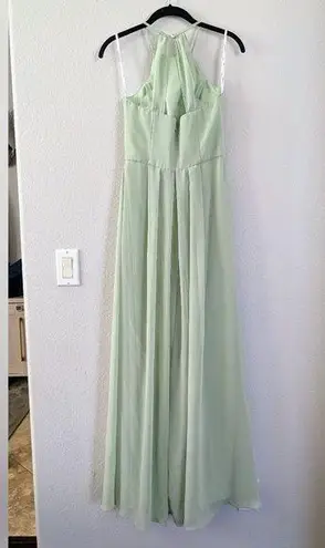 David's Bridal AW Nannie Bridesmaid Prom Formal Special Occasion Wedding Guest Dress, 4, Green