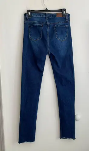 Monkey Ride Jean Distressed Denim Blue Size 8