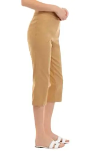 kim rogers  Tummy Control Millennium Khaki Capri Pants Size 14