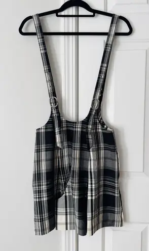 Maeve Suspenders Pleated Romper, Size 4