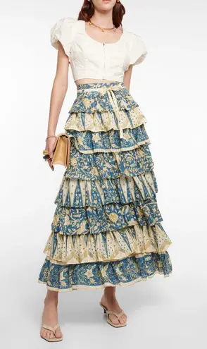 Ulla Johnson NWT Kalena cotton poplin crop top in White