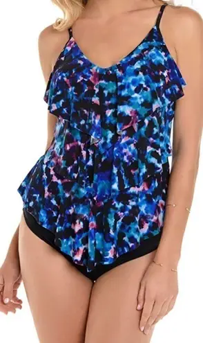 MAGICSUIT ULTRA VIOLET RITA TANKINI TOP. 10. NWT Blue