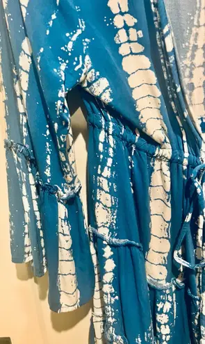 Blue Island Tie Dye Coverup XS