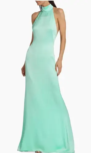 Lapointe Blue Satin Halter A