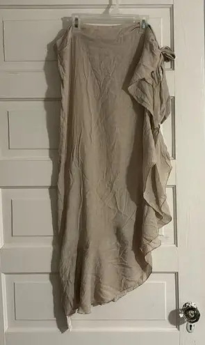 Cupshe NWT Tan  Bathing Suit Wrap/Cover Up