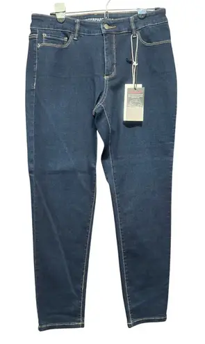 Counterparts Hunter Paper Co Think Slim Denim Jeans Blue Built In Tummy Control NEW Size 12