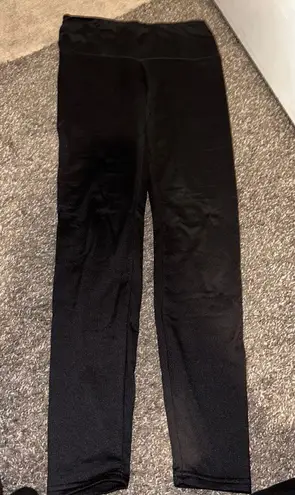 Fleece Lined Leggings Black