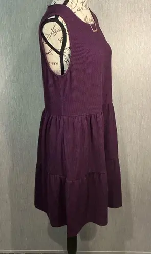 Nine Britton NWT Rich Purple Midi Dress Size Large