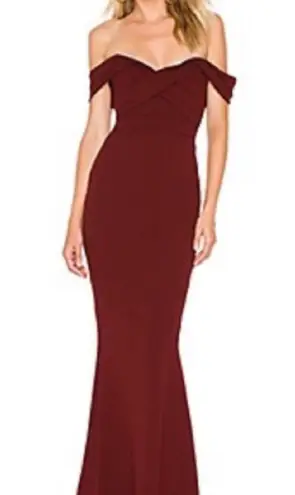 Nookie Camilla Gown In Wine