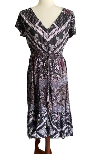 Knox Rose -BOHO MAXI DRESS-SIZE SMALL