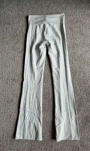 SKIMS NWT RARE Womens cotton jersey foldover pant light heather grey size XXS