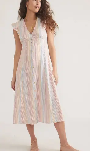 Marine layer Camila Midi Dress Size Mediim