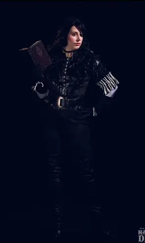 Yennefer Witcher cosplay Black Size M