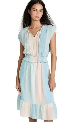 Rails Ashlyn Dress Color Sunset Gradient Blue And Pink Size S