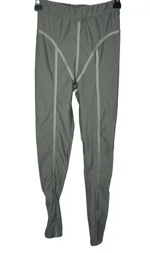 Electric yoga Oprah Legging In Grey Line Detailing Size Small Pilates Workout