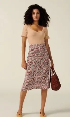 💕ROUJE💕 Constance Skirt ~ Rosier Rouge FR 40 = US 8 Blue Size undefined