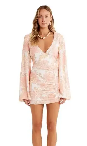 Isola REVOLVE- RUMER -Dress Rumer Mini Dress In Rayon Size M NWT.