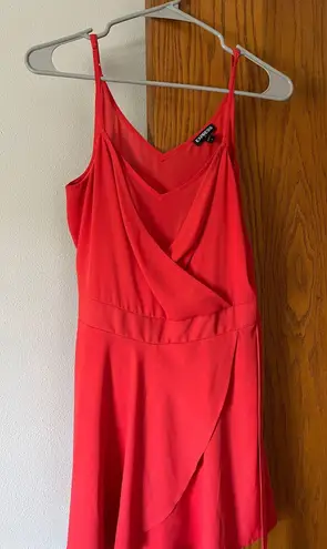 EXPRESS  Coral Romper  - Image 1